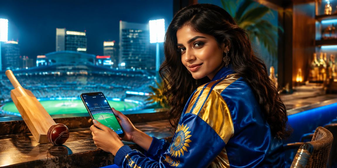 Mobile cricket betting screen showcasing 998729 app interface
